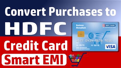 how to avail smart emi in hdfc credit card|hdfcbank credit card emi.